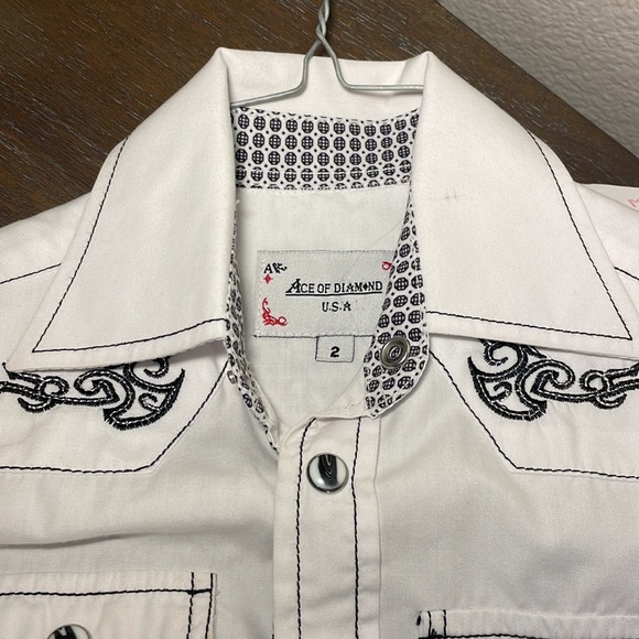 Cowboy shirt Ace of a Diamond - Picture 2 of 5